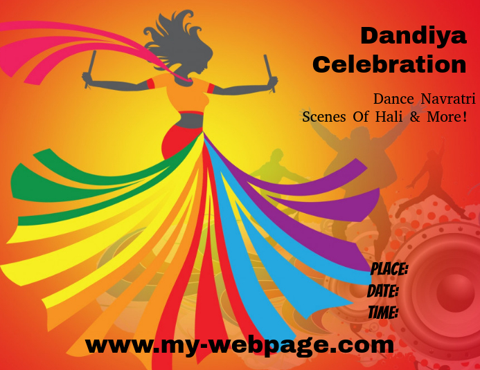 Dandiya Template Postermywall