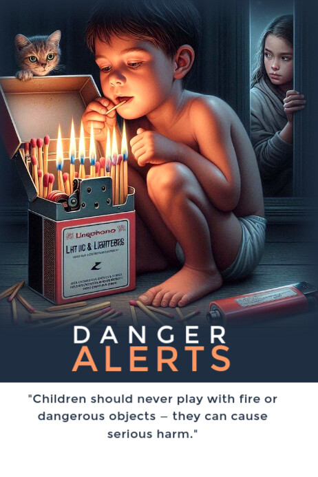 Danger alert Template | PosterMyWall