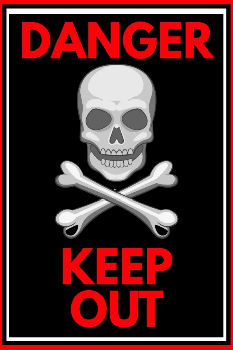 Keep Out Sign Design Keep Out Sign Printable
