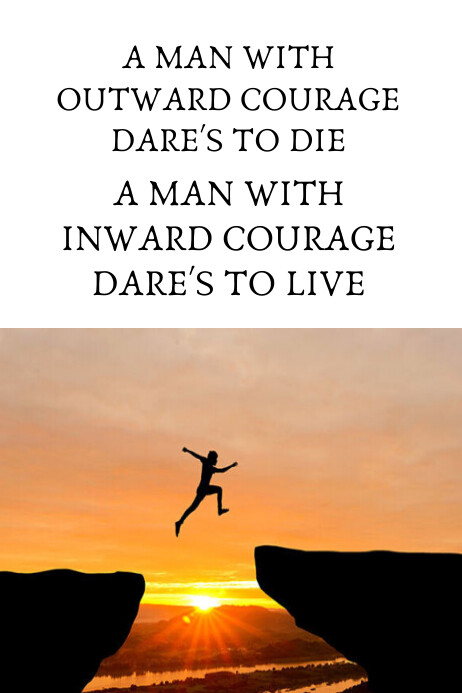 Dare Poster template