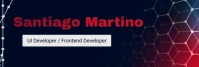 Dark Blue Web Designer Linkedin Banner template