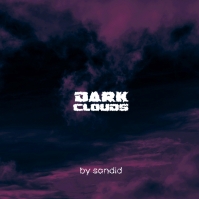 Storm City Purple Cloud CD Cover Music Template | PosterMyWall