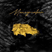 Money Dollar Rap Trap Gold Mixtape Cover Template | PosterMyWall