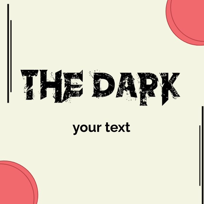 Control Dark Logo Dark logo Template | PosterMyWall