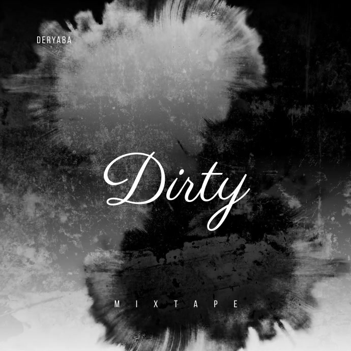 Dark Mixtape Video Album Cover Music Template PosterMyWall