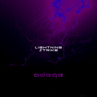 Lightning Strike Bolt Album CD Cover Music Template | PosterMyWall