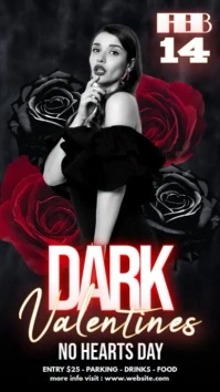 Dark Valentines Indaba yaku-Instagram template