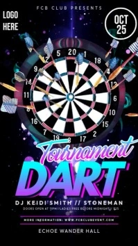 Dart Purple Game Instagram Story template