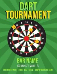 Dart Tournament Template PosterMyWall
