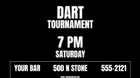DART TOURNAMENT Digitalanzeige (16:9) template