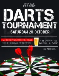 DARTS Рекламная листовка (US Letter) template
