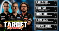 Darts Tournament: Legends in Action Gambar Bersama Facebook template