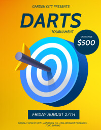 Dart Tournament Template PosterMyWall
