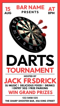 Darts Tournament WhatsApp-Status template