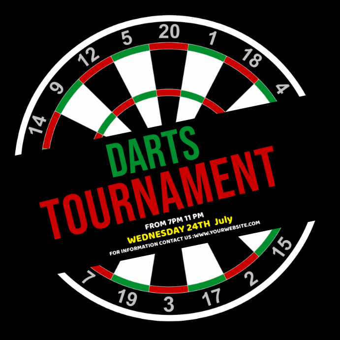 darts tournament flyer Template PosterMyWall darts tournament flyer Template PosterMyWall