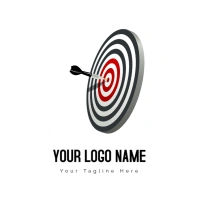 Darts World Grand Prix Bullseye Logo template
