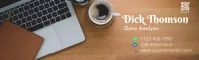 Data Analysis Template Banner Hiring 2 Imagen de Fondo de LinkedIn