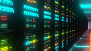 Turquoise Data center technology server video YouTube Thumbnail Template