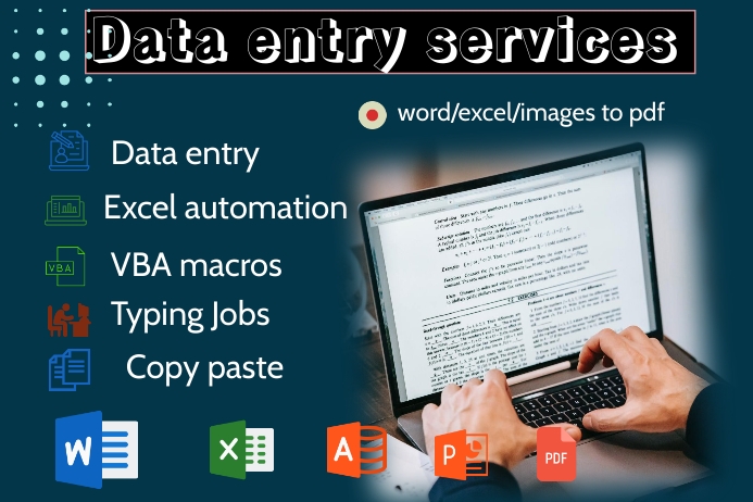 Plantilla de Data Entry | PosterMyWall