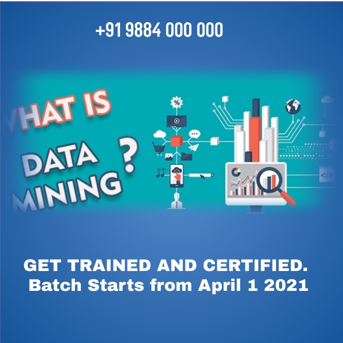 Copy of data mining, training in data mining | PosterMyWall