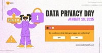 Data Privacy Day Feacebook Template ภาพที่แชร์บน Facebook