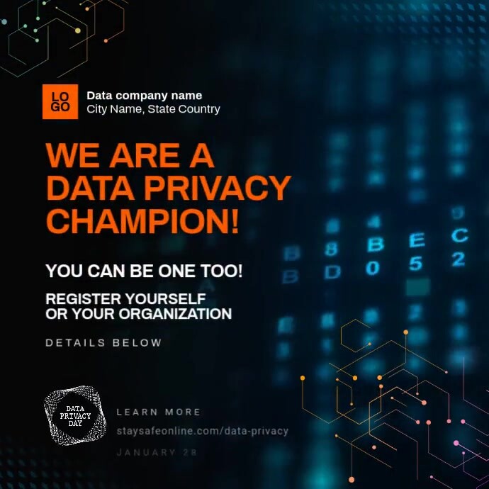Data Privacy Day Post Template | PosterMyWall
