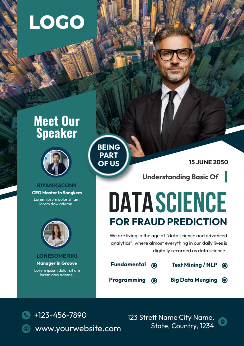 Data Science Template | PosterMyWall