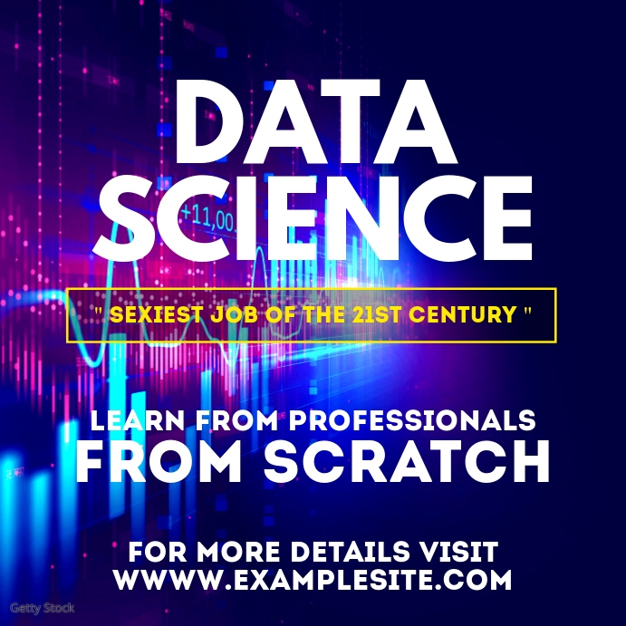 Copy of data science | PosterMyWall