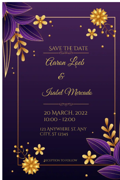 Plantilla de date fixed template | PosterMyWall
