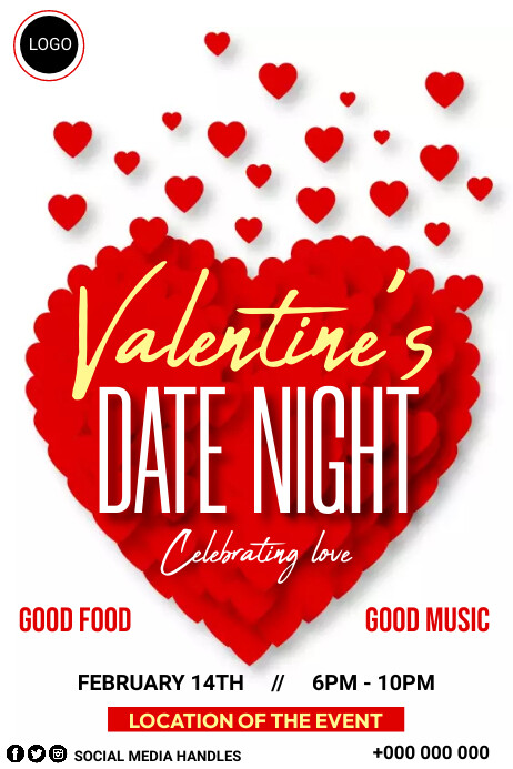 Date Night Design Date Night Template | PosterMyWall