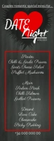 DATE Night Demi-page de format Letter template