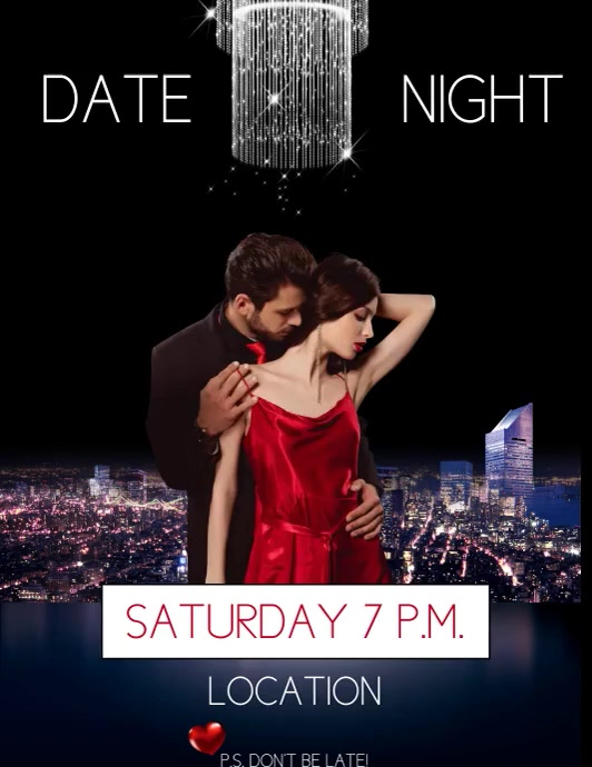 Date Night Design Copy of DATE NIGHT | PosterMyWall