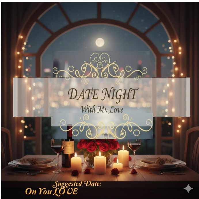 Modèle Date night flyer | PosterMyWall