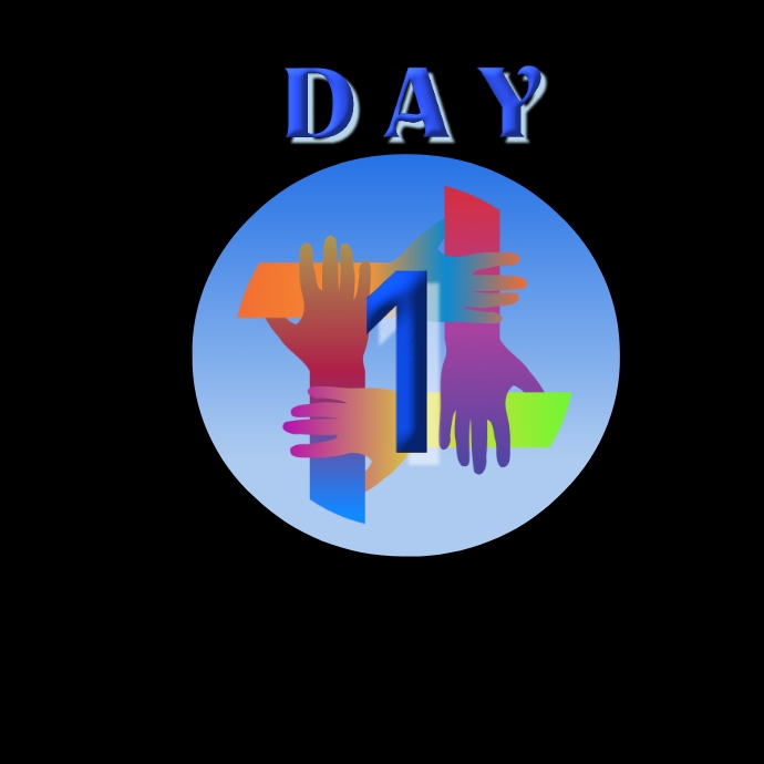 Day 1 Symbol/Logo Template PosterMyWall