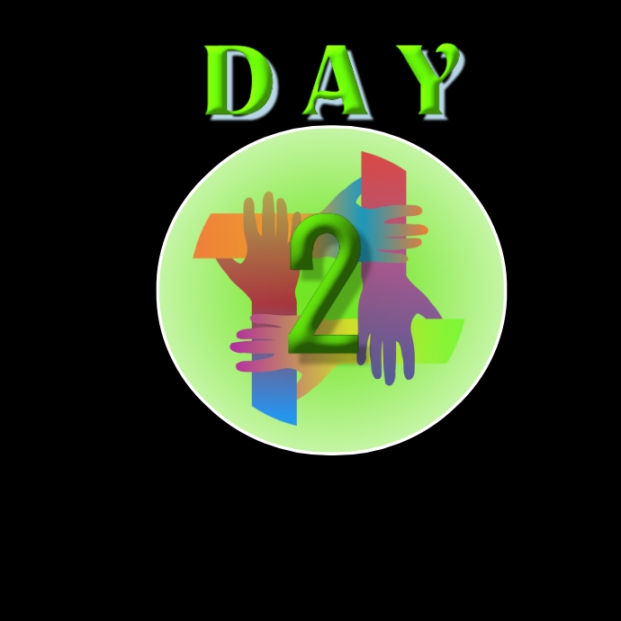 Day 2 Symbol/Logo Template | PosterMyWall
