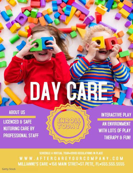 Daycare Flyers Examples