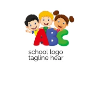 Day care logo template