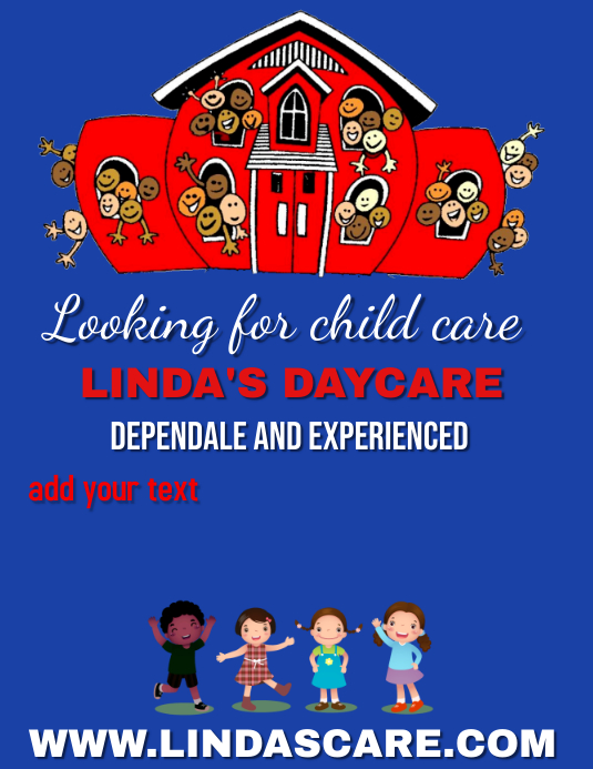 day care pre school nursery school Template PosterMyWall