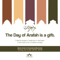 Day of Arafah Instagram Post template