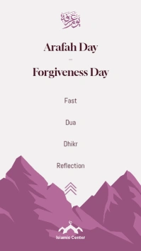 Day of Arafah Instagram Story template