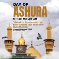 Day of Ashura Instagram Post template