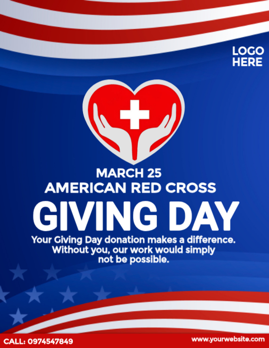 Copy of day of giving flyer | PosterMyWall