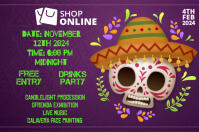 Day of the Dead Poster template