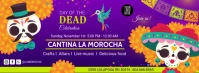 Day Of The Dead Flyer - Dia de los muertos template
