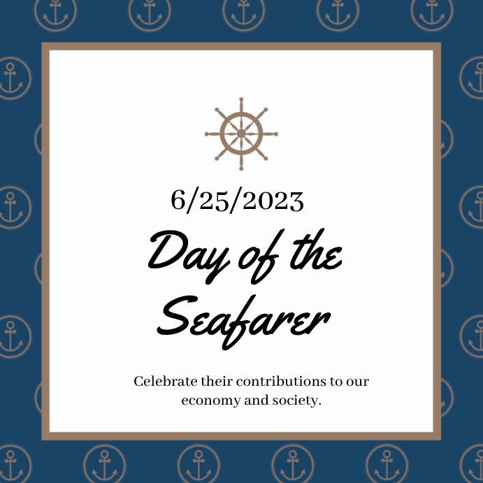 Copy of Day of the seafarer | PosterMyWall