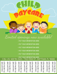 Daycare Flyer template