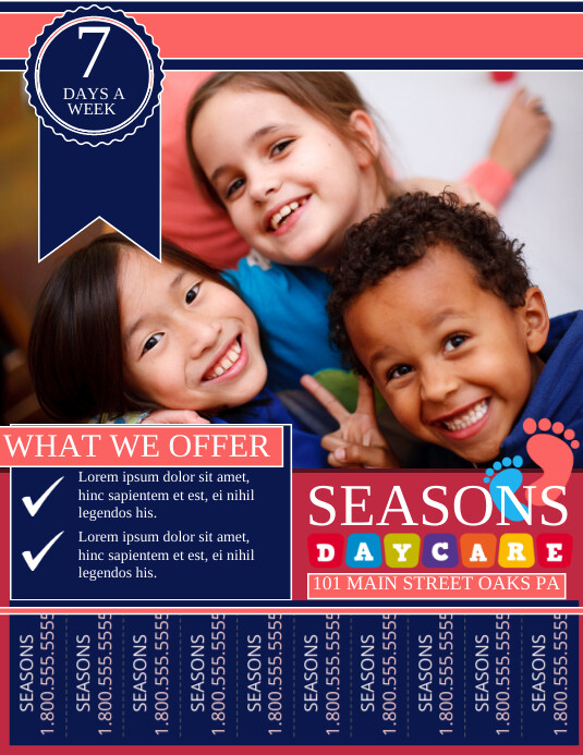 Daycare Flyer Templates Free