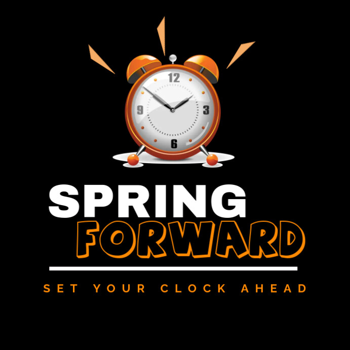 Daylight Saving Instagram Post template