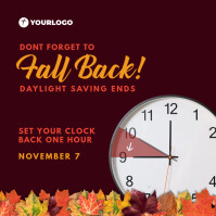 fall back sunday Template | PosterMyWall