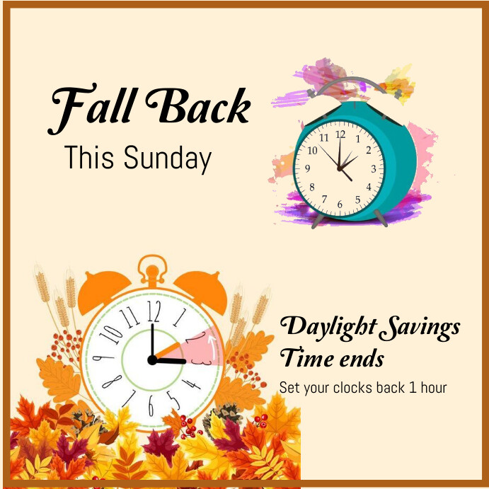 Daylight Saving Time Flyer Template PosterMyWall daylight-saving-time-flyer-template-postermywall